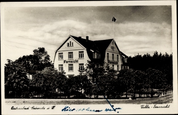 Postcard Ostseebad Grömitz in Holstein, Villa Fernsicht