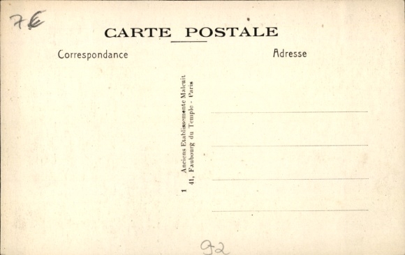 Ak Suresnes Hauts de Seine, Boulevard de Versailles,  Straßenansicht, Autos, Geschäfte, Architekt