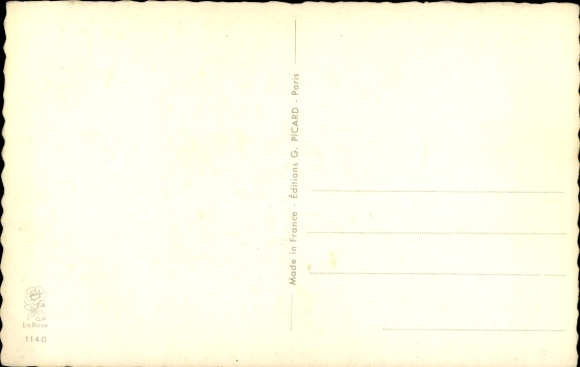 Artist Postcard Chaperon, Jean, anglers caught nothing
