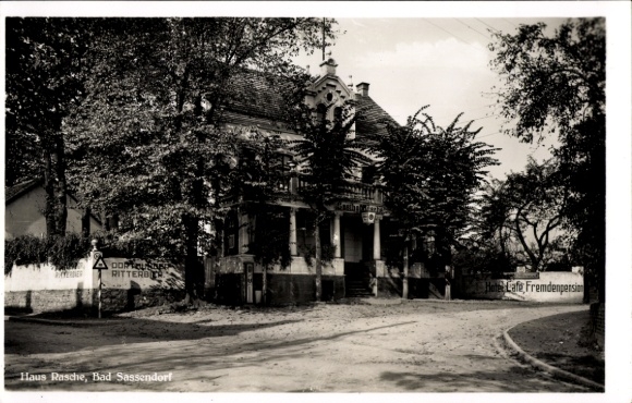 Postcard Bad Sassendorf in Westphalia, Haus Rasche