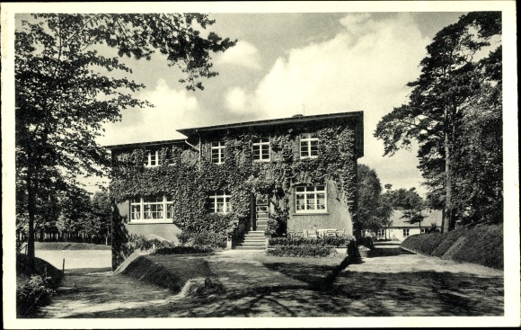 Postcard Streek Sandkrug Hatten in Oldenburg, children&#39;s home