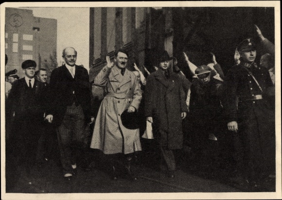 KP Berlin Spandau Siemensstadt, Adolf Hitler, Carl Friedrich v. Siemens, przemówienie do niemieckich pracowników