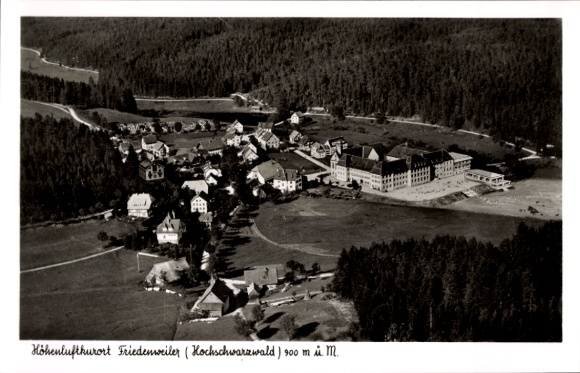 Ak Friedenweiler im Schwarzwald, Luftaufnahme