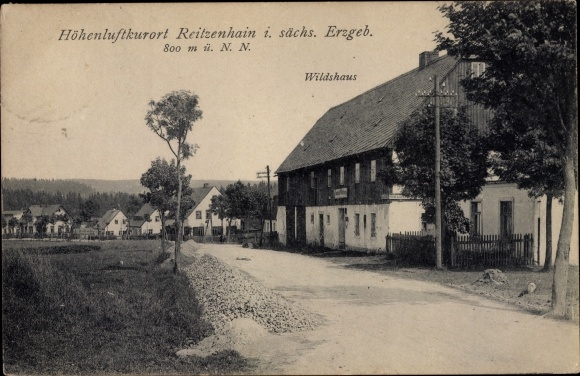 Ansichtkaart Reitzenhain Marienberg in het Ertsgebergte, Wildshaus