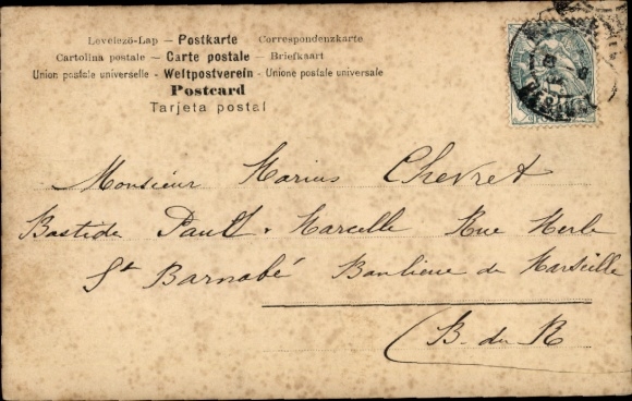 Postcard Children as photographers and portraits, camera