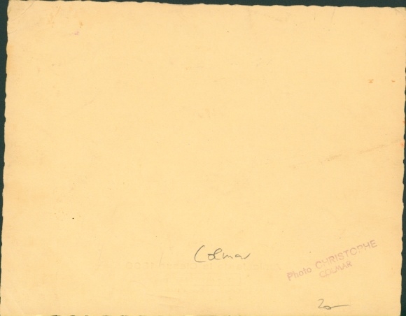 Studentika Photo Colmar Kolmar Alsace Haut Rhin, Amicale de la Classe 1898, 50eme Anniversaire 1948
