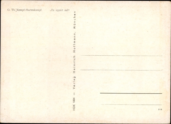 Artist Postcard Kempf Hartenkampf, G. Th., It's opening, wayside cross, mountains, HDK 1004