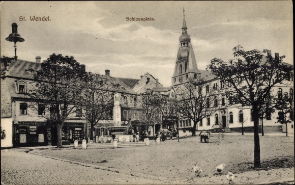 PC Sankt Wendel in Saarland, Schlossplatz