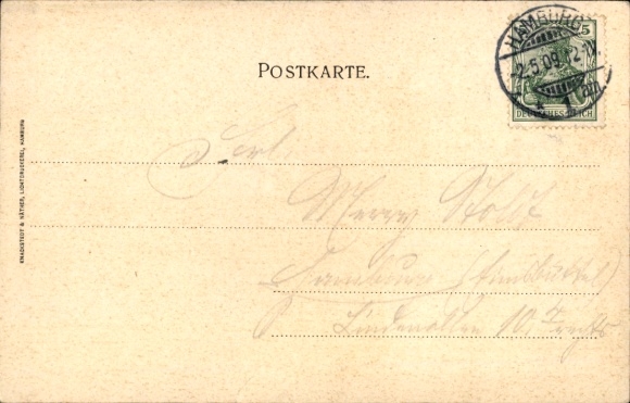 passe-partout Ak Kupfermühle Harrislee in Sleeswijk Holstein, brug