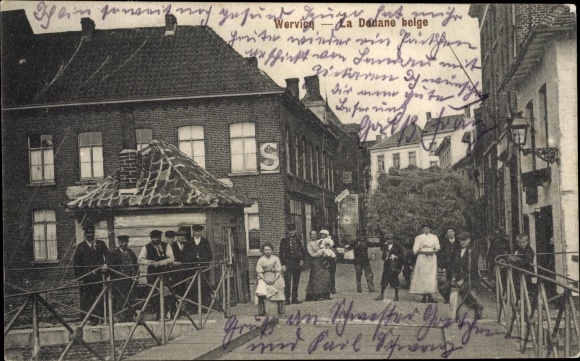 KP Wervik Wervicq West Flanders, La Douane belge