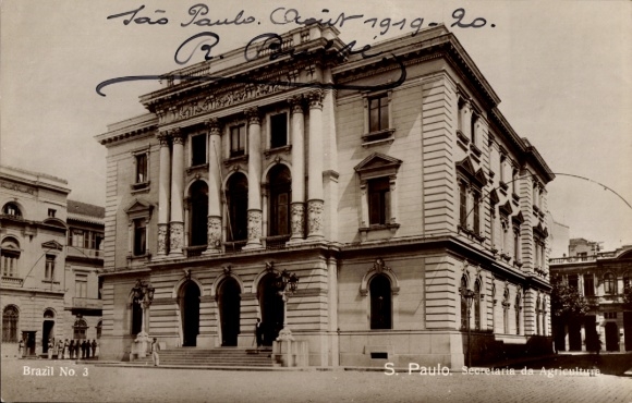 Ak São Paulo Brasilien, Secretaria da Agriculture