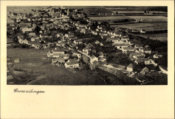 Wijk Ak Großaitingen in Augsburg, luchtfoto