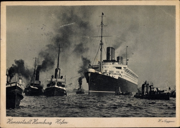 PC Hamburger Hafen, steamshipe