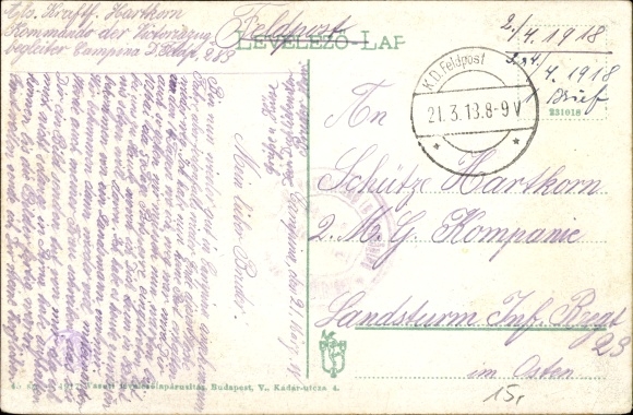 Postcard Szolnok Sollnock Hungary, Vasuti palyaudvar, train station, track side