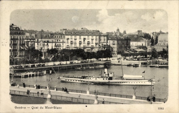 PC Geneva Geneva Switzerland, Quai du Mont-Blanc