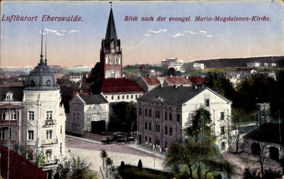 Ak Eberswalde in der Mark, ev. Maria Magdalenen Kirche