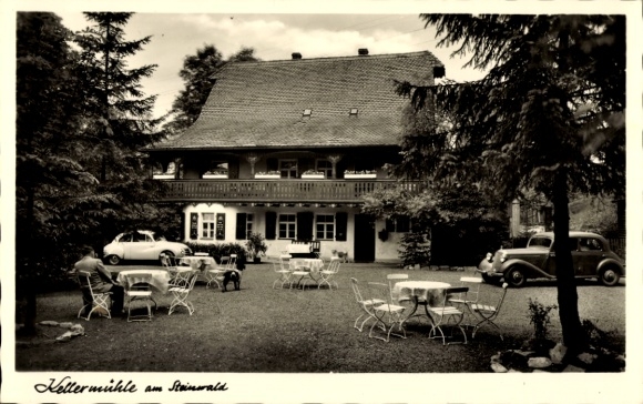 Postcard Neusorg in the Upper Palatinate, Kellermühle am Steinwald