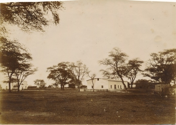 Photo DSW Africa Namibia, ca 1900 - 1904, mission building, church