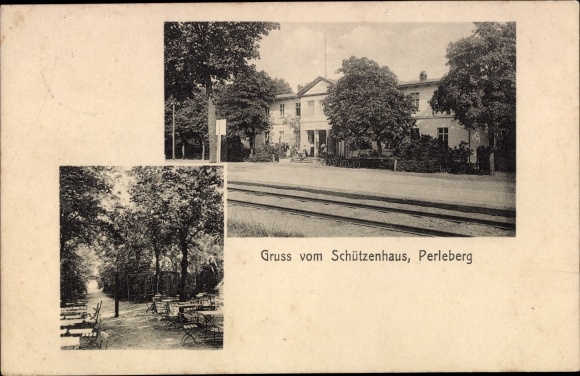 PC Perleberg in the Prignitz, Schützenhaus, garden