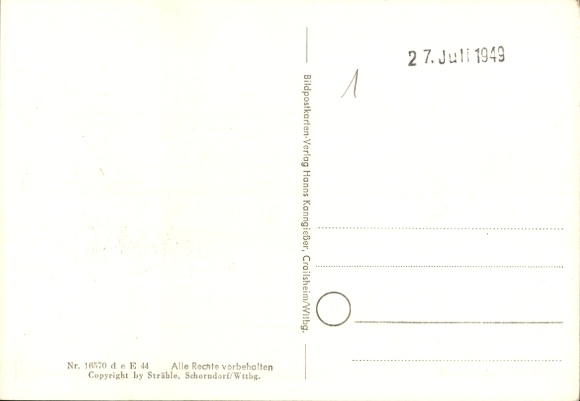 Postcard Untergruppenbach in Württemberg, aerial photograph