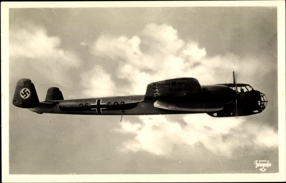 PC German Air Force, Dornier Do 215 fighter plane, 25+C03