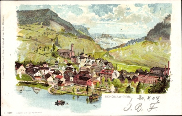Artist PC Schönau in the Palatinate, general view