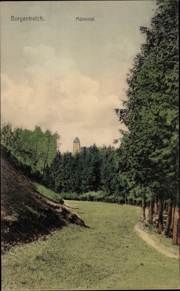 Postcard Borgentreich in Westphalia, Mühlental