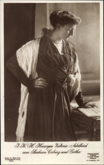 PC Duchess Victoria Adelheid of Saxe Coburg Gotha