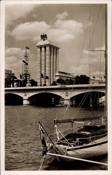 CPA Exposition Internationale Paris 1937, Pavillon Allemand