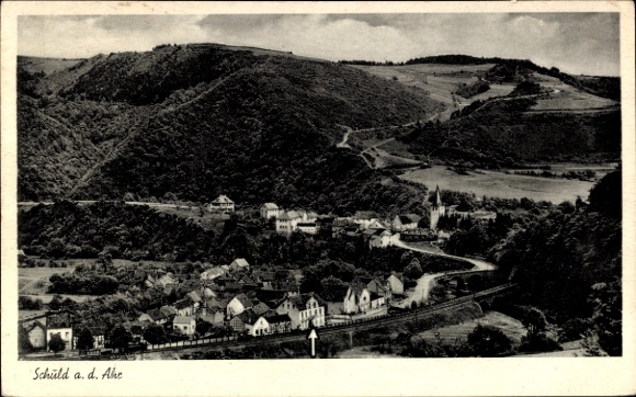Postcard Schuld an der Ahr, general view