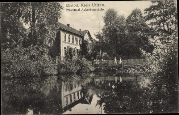 Ak Ebstorf in der Lüneburger Heide, Provinzial Ackerbauschule