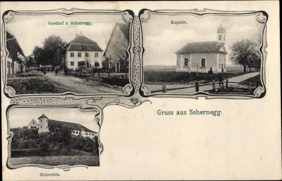 PC Schernegg Massing in Bavaria, inn z. Schernegg, Chapel, Hohenfels