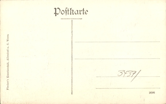 Postcard Bad Sooden Allendorf an der Werra Hesse, Kirchstraße