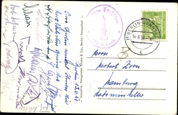PC Berlin Charlottenburg, view of the Reichssportfeld, arena, Olympia 1936