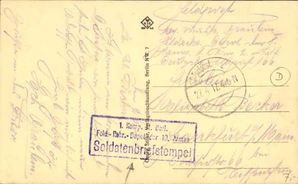 Postcard Vilnius Vilnius Lithuania, railway station