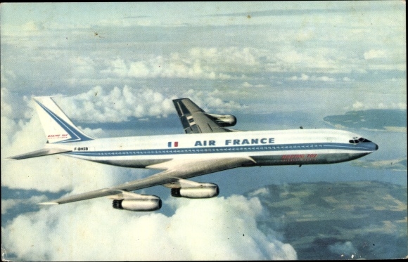 KP Francuski samolot pasażerski, Boeing 707 Intercontinental, Air France