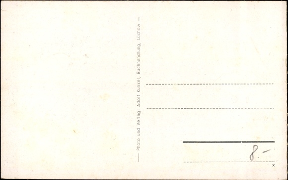 Postcard Lüchow im Wendland, town view
