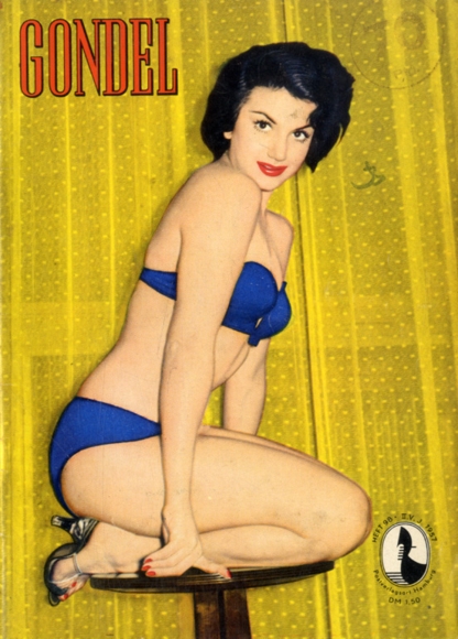 Pin Up Akt Erotik Akt Magazin Gondel Heft 98 1957