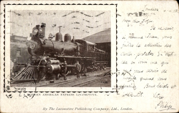 PC Modern American express locomotive, USA