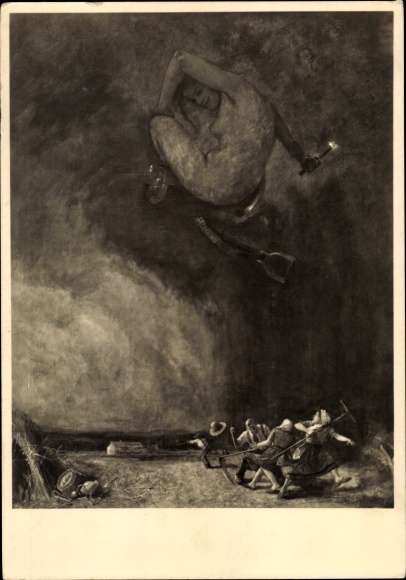 Kunstenaarskaart Hilz, Sepp, Die Wetterhexe, HDK 407