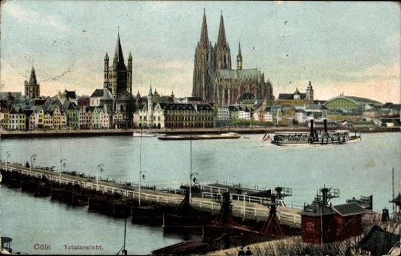10 Ak, Kölner Innenstadt, diverse Ansichten