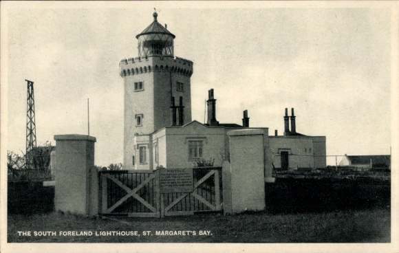 PC St Margaret's at Cliffe Kent England, South Foreland Lighthouse