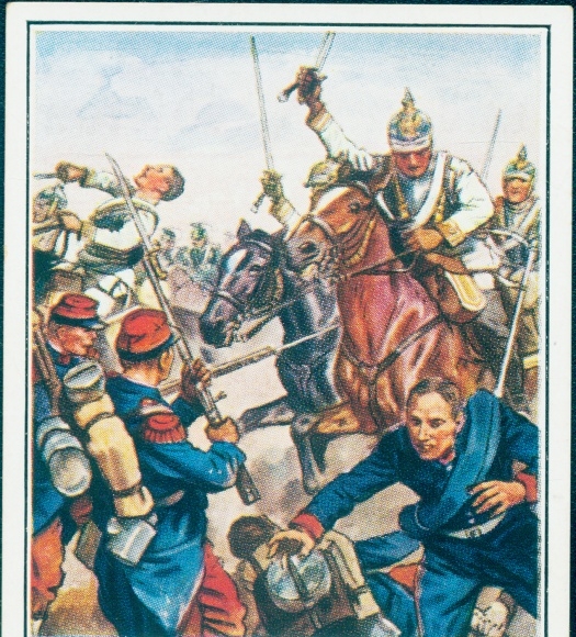 Collection picture The Imperial Army and its tradition, picture 288 Old army, cuirass. Rgt. Sendlitz, 1870