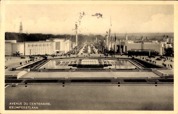 KP Bruksela Bruksela, wystawa 1935, Avenue du Centenaire