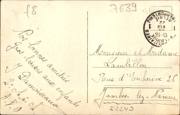 Postcard Eschweiler in North Rhine-Westphalia, view of the Hotel Schützenhalle
