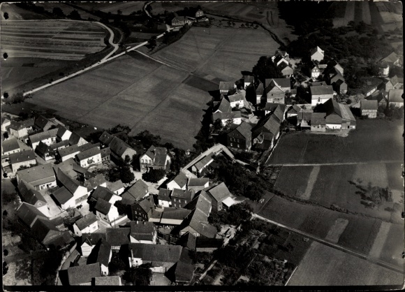 Postcard Eschenau Runkel an der Lahn, general view, aerial photograph