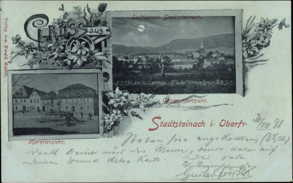 Moonlight PC Stadtsteinach Oberfranken, general view, market
