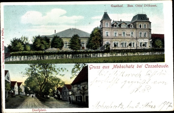PC Dresden West Mobschatz, Gasthof Otto Döhnert, village square