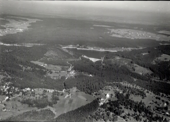 Foto Schluchsee im Schwarzwald, Fliegeraufnahme