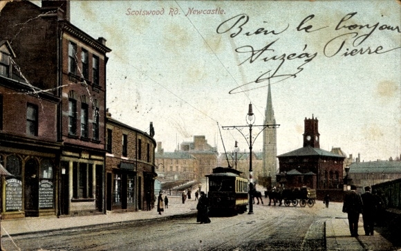 PC Newcastle upon Tyne England, Scotswood Road
